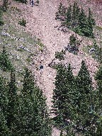 trail down from baldy